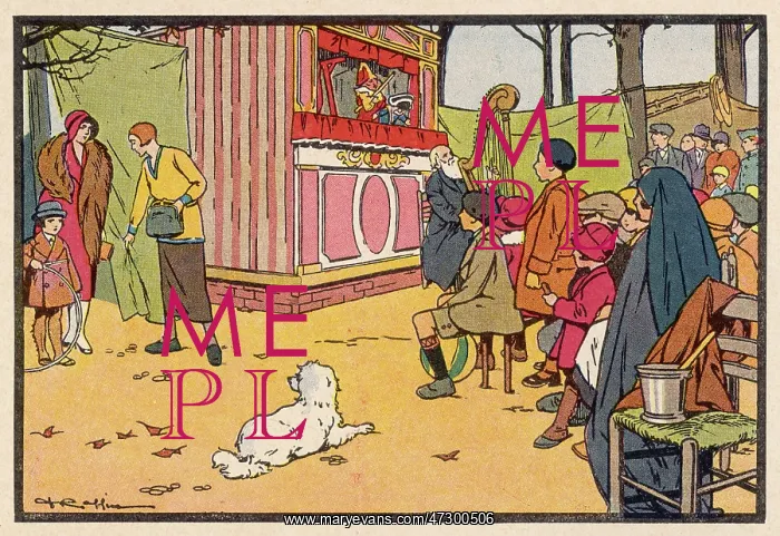 : GUIGNOL IN FRENCH PARK : GUIGNOL IN FRENCH PARK