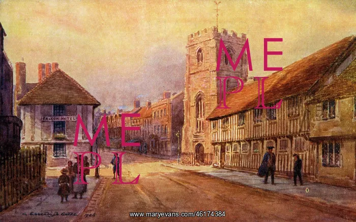 : Guild Chapel and Grammar School, Stratford-on-Avon : Guild Chapel and Grammar School, Stratford-on-Avon