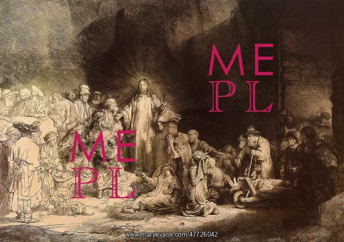 : The Hundred Guilders Print, by Rembrandt : The Hundred Guilders Print, by Rembrandt
