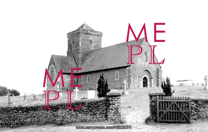  : Guildford, St Marthas Church c1950