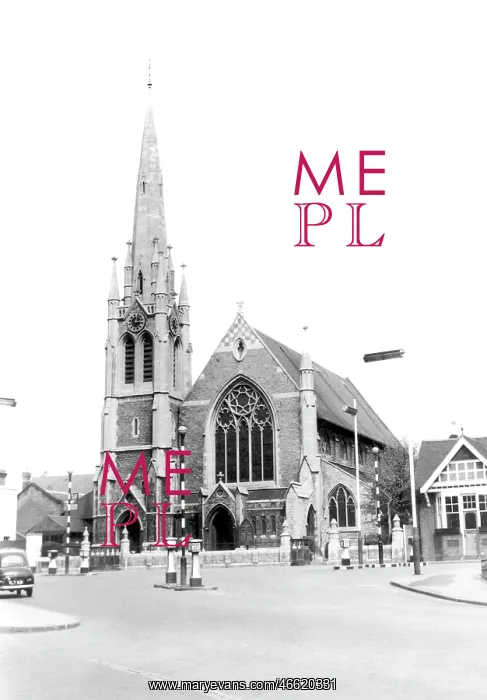  : Guildford, St Saviours Church c1955
