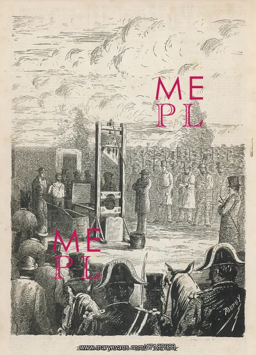 : GUILLOTINE EXECUTION : GUILLOTINE EXECUTION
