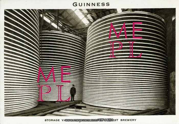 : Guinness Brewery, Dubllin - Massive storage vats : Guinness Brewery, Dubllin - Massive storage vats