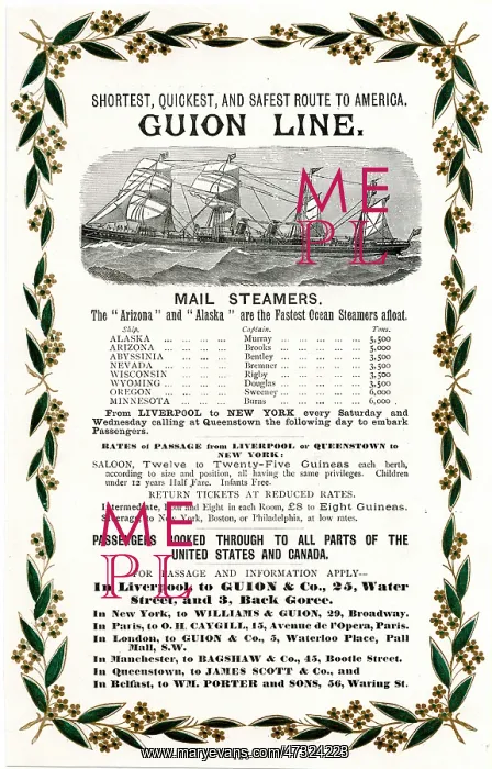  : GUION LINE TIMETABLE 1833