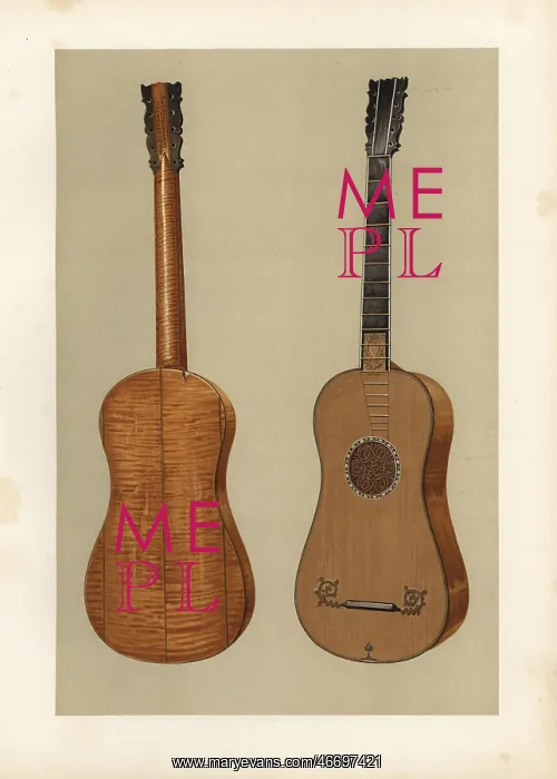 : Guitar with beautiful arabesque rose made by : Guitar with beautiful arabesque rose made by