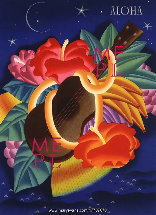  : Guitar and Fruit