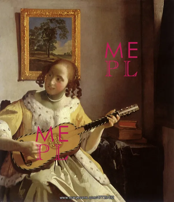  : The Guitar Player, by Vermeer