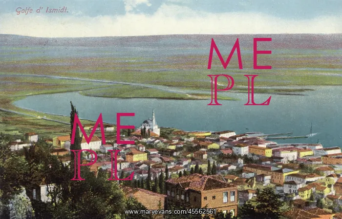 : The Gulf of Izmit, Turkey - View from the Cedid District : The Gulf of Izmit, Turkey - View from the Cedid District