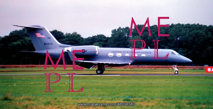 : Gulfstream C-20H 92-0375 : Gulfstream C-20H 92-0375
