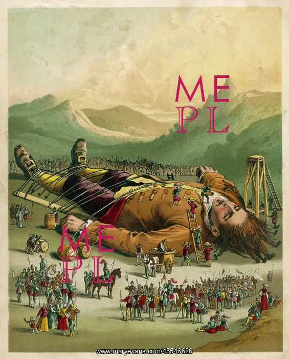 : Gulliver in Lilliput : Gulliver in Lilliput