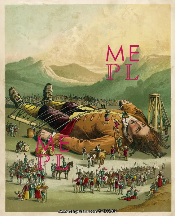 : Gulliver in Lilliput : Gulliver in Lilliput
