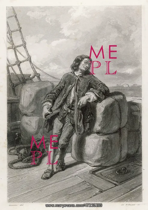 : GULLIVER ON HIS SHIP : GULLIVER ON HIS SHIP
