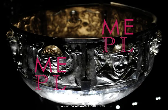 : The Gundestrup cauldron. Silver vessel. 200 BC and 300 AD. F : The Gundestrup cauldron. Silver vessel. 200 BC and 300 AD. F