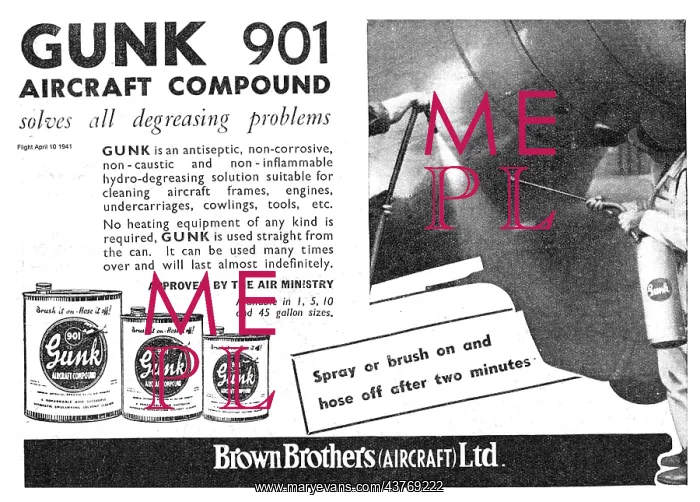 : Gunk 901 Aircraft Degreasing Compound : Gunk 901 Aircraft Degreasing Compound