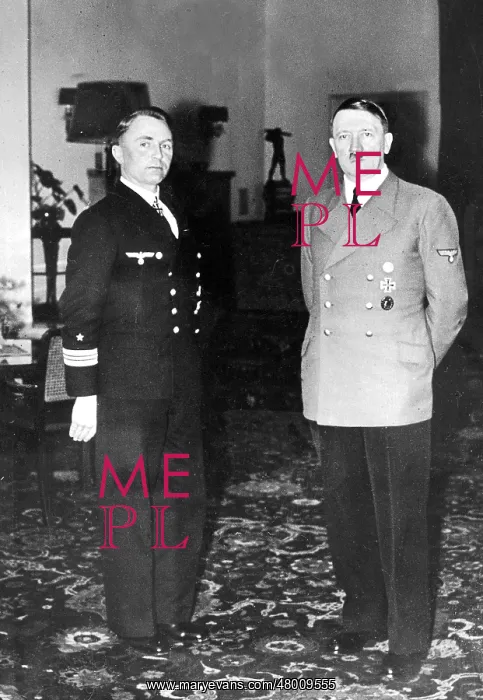 : Gunther Prien, Adolf Hitler : Gunther Prien, Adolf Hitler