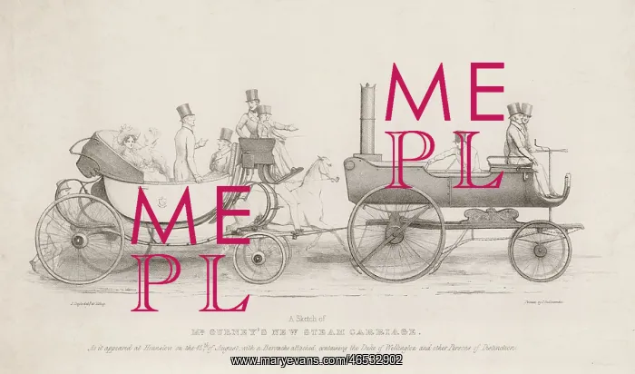 : GURNEY'S STEAM CARRIAGE : GURNEY'S STEAM CARRIAGE