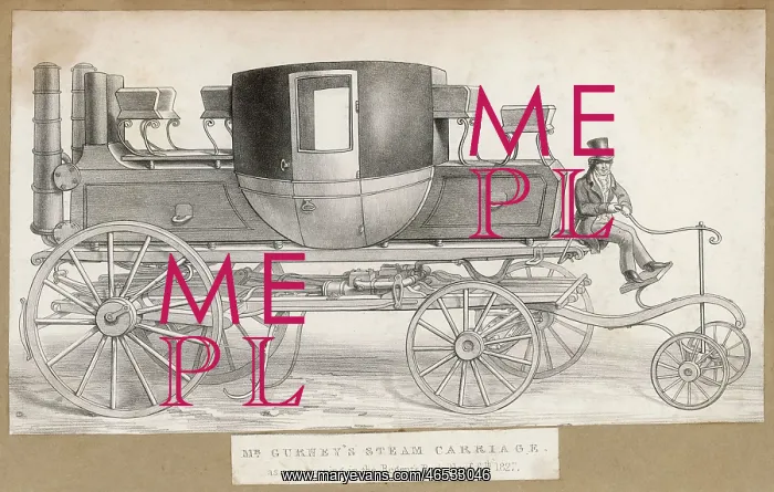 : GURNEY'S STEAM CARRIAGE : GURNEY'S STEAM CARRIAGE