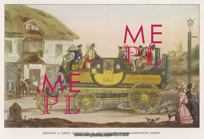 : Gurney's Steam Carriage : Gurney's Steam Carriage