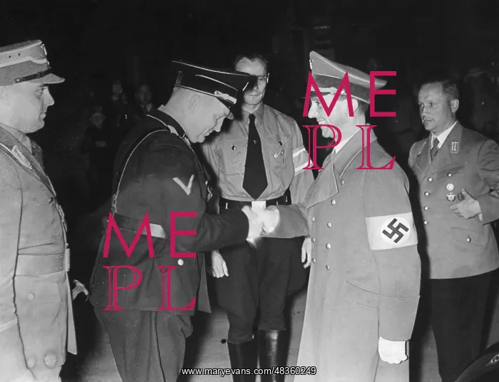 : Gustav Adolf Scheel and Joseph Goebbels, 1939 : Gustav Adolf Scheel and Joseph Goebbels, 1939