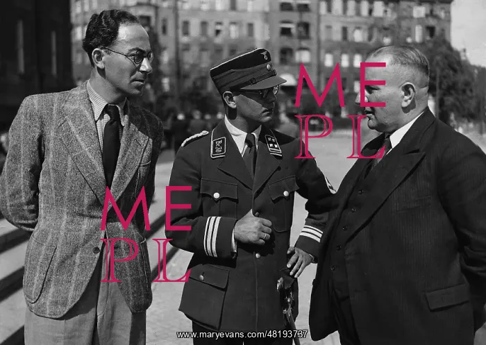 : Gustav Buchsenschutz, Arno Pardun and Hermann Blume, 1935 : Gustav Buchsenschutz, Arno Pardun and Hermann Blume, 1935