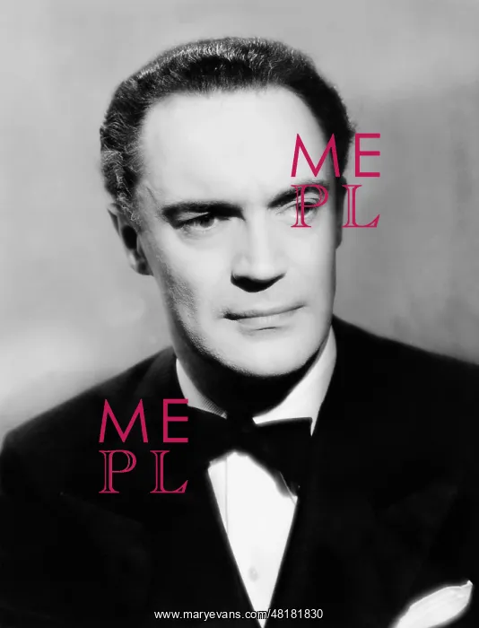 : Gustav Diessl in Clarissa, 1941 : Gustav Diessl in Clarissa, 1941
