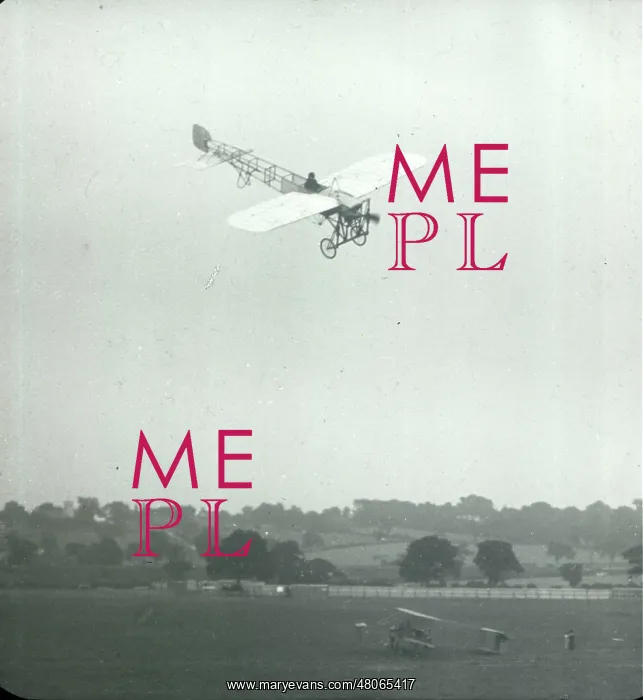 : Gustav Hamel in flight : Gustav Hamel in flight