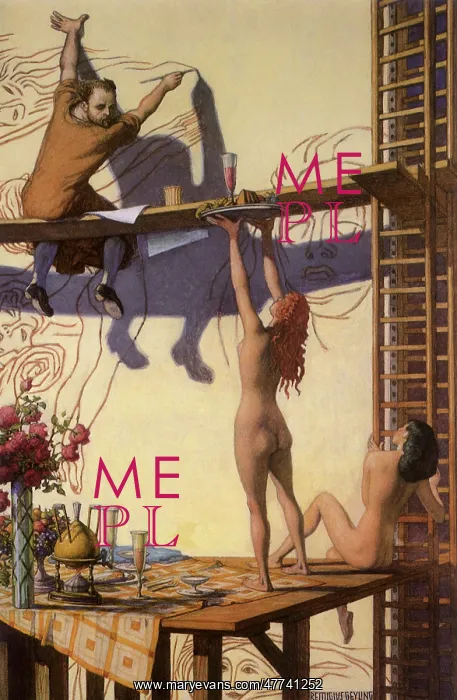 : Gustav Klimt Transferring his Working Drawings : Gustav Klimt Transferring his Working Drawings
