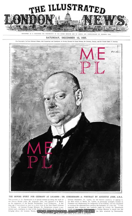 : Gustav Stresemann : Gustav Stresemann