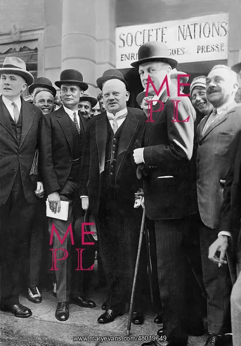 : Gustav Stresemann in Geneva, 1926 : Gustav Stresemann in Geneva, 1926