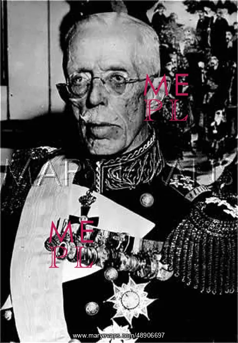 : GUSTAV V IN UNIFORM : GUSTAV V IN UNIFORM