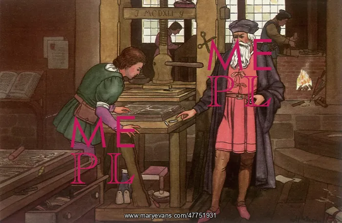: Gutenberg and Printing Press : Gutenberg and Printing Press