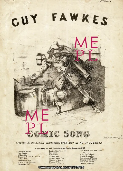 : Guy Fawkes, comic song : Guy Fawkes, comic song