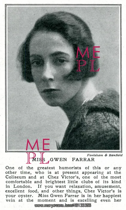 : Gwen Farrar : Gwen Farrar