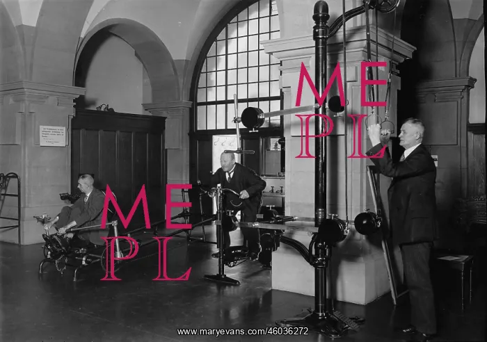: Gym of the Berlin parliament : Gym of the Berlin parliament
