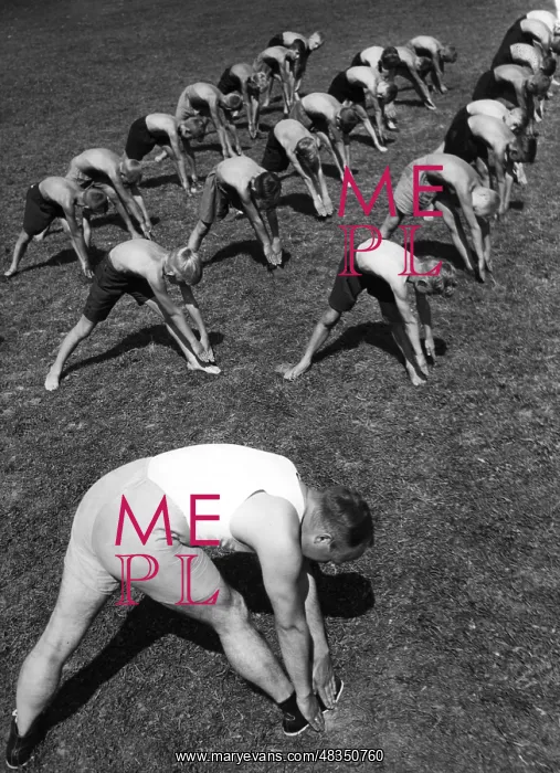 : Gym class, 1935 : Gym class, 1935