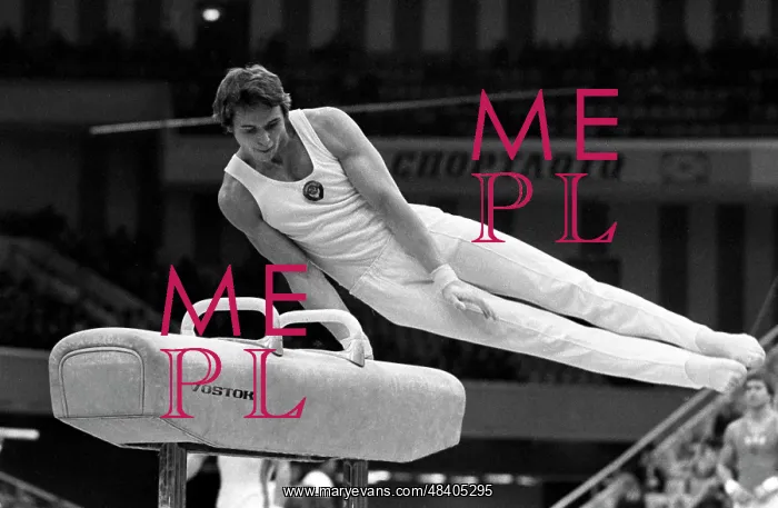 : Gymnast Alexander Dityatin, 1981 : Gymnast Alexander Dityatin, 1981