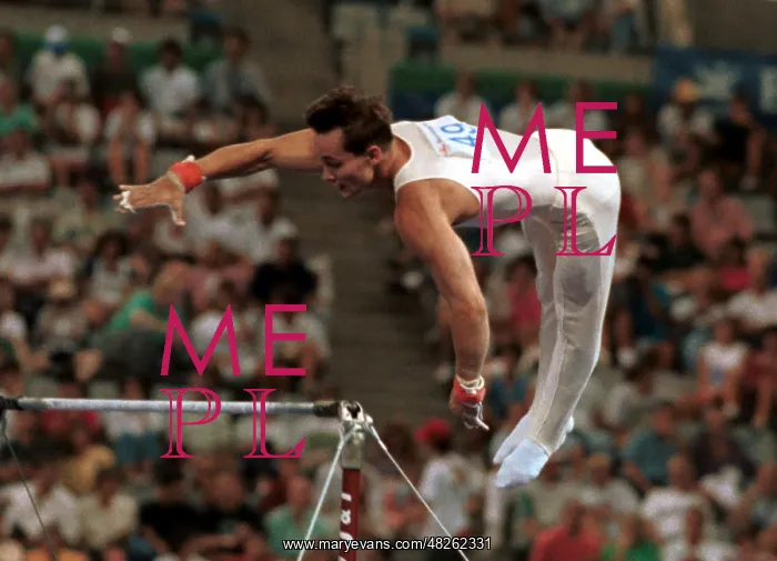 : Gymnast Grigory Misutin, 1992 : Gymnast Grigory Misutin, 1992