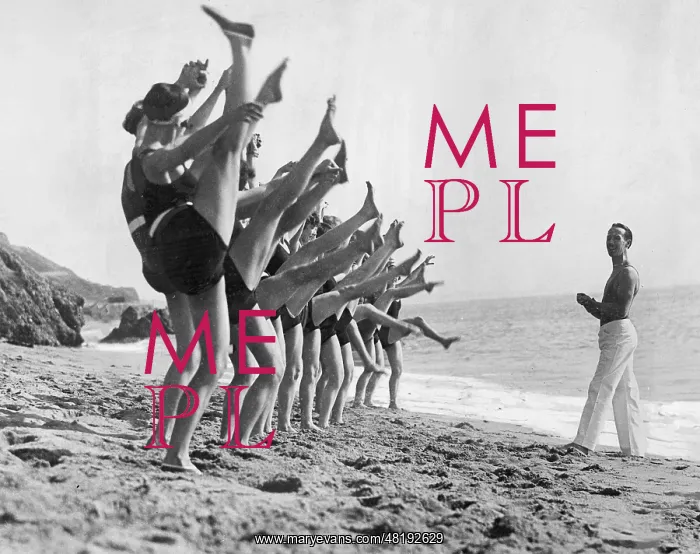 : Gymnastics on the beach, 1926 : Gymnastics on the beach, 1926