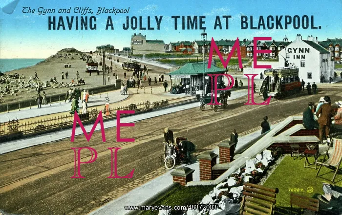 : The Gynn & Cliffs, Blackpool, Lancashire : The Gynn & Cliffs, Blackpool, Lancashire