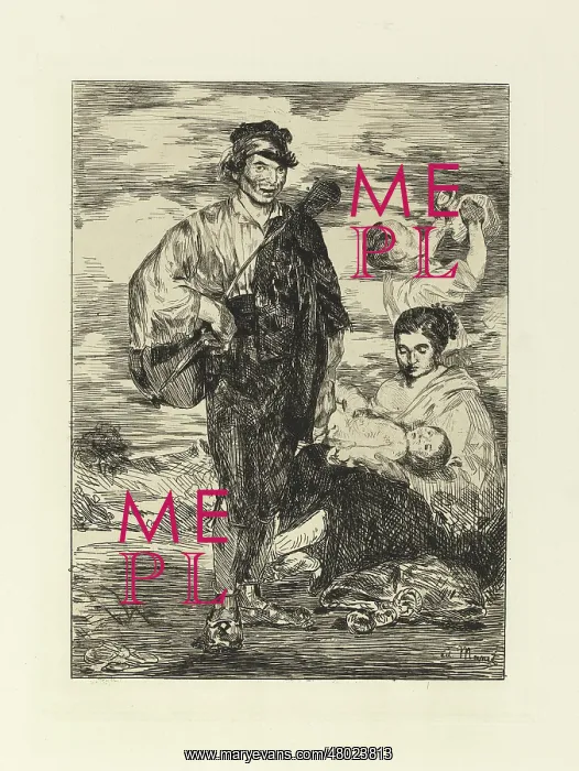 : Gypsies. Edouard Manet (1832-1883). Gypsies, 1862 : Gypsies. Edouard Manet (1832-1883). Gypsies, 1862