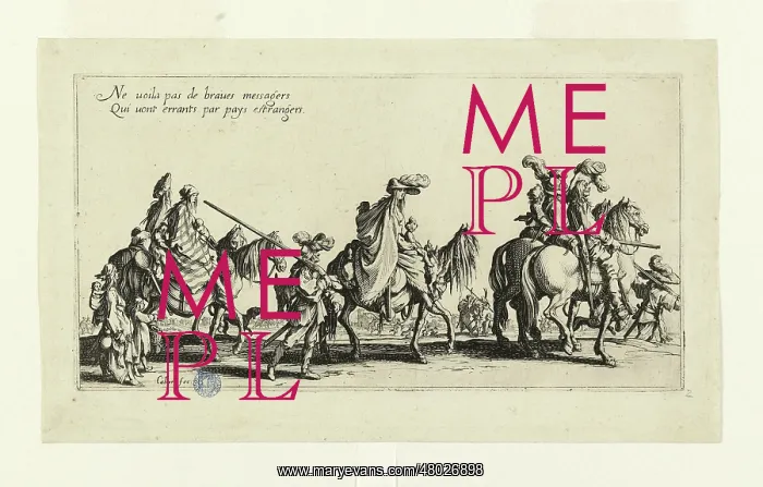 : Gypsies. Jacques Callot (1592-1635). Gypsies avant-garde. Etching : Gypsies. Jacques Callot (1592-1635). Gypsies avant-garde. Etching