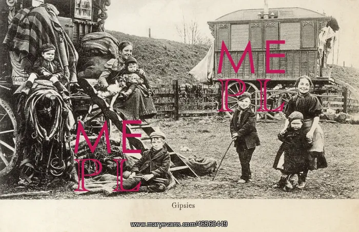 : Gypsies and their caravans : Gypsies and their caravans