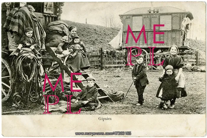  : Gypsy encampment 1905