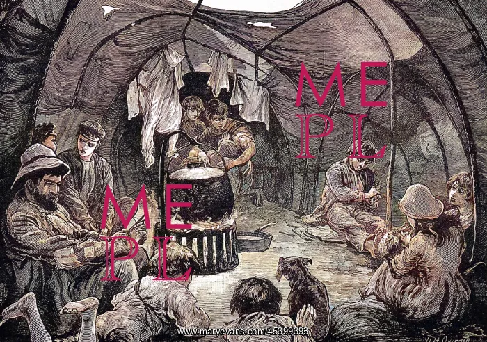 : Gypsy life inside a tent : Gypsy life inside a tent