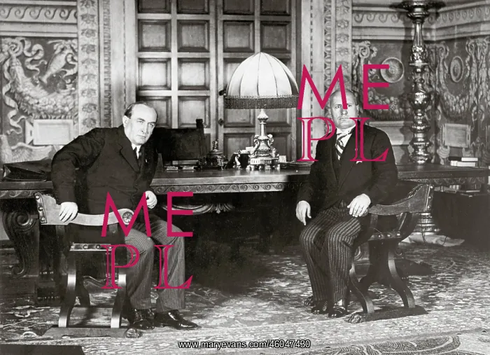 : Gyula Gombos and Benito Mussolini : Gyula Gombos and Benito Mussolini