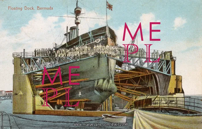  : H M Dockyard, Bermuda - A Floating Dock