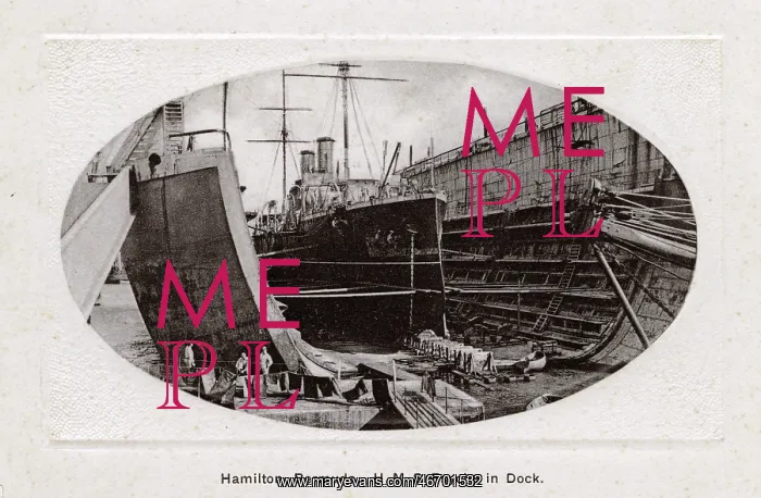 : H M Dockyard, Bermuda - A Floating Dock : H M Dockyard, Bermuda - A Floating Dock