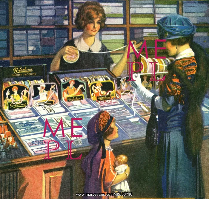 : Haberdashery counter : Haberdashery counter