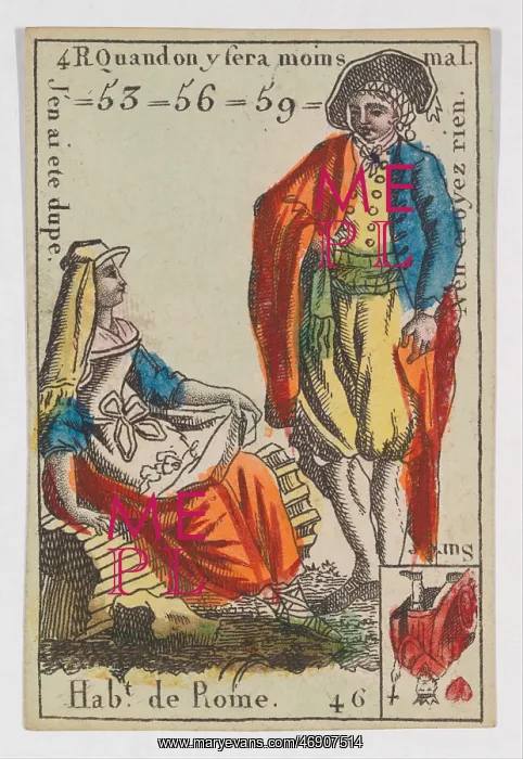 : Hab.t de Rome from Playing Cards (for Quartets) : Hab.t de Rome from Playing Cards (for Quartets)