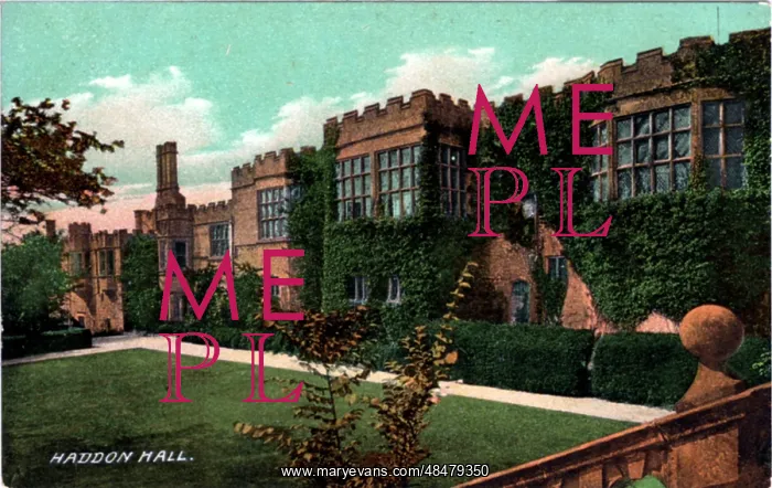 : Haddon Hall, Bakewell, Derbyshire : Haddon Hall, Bakewell, Derbyshire